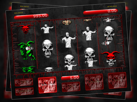 Slots Machine - Horror and Scary Monster Special Edition - Gold Edition screenshot 6