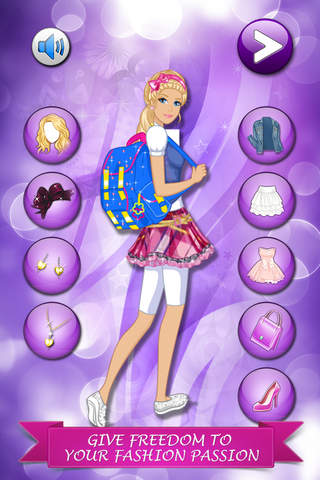 School Girl Stylish Clothes - Dress Up Game for Gi - náhled