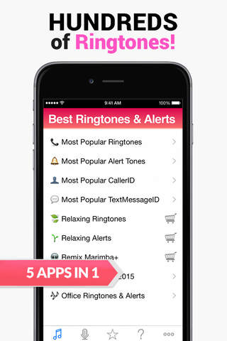 2015 Best Ringtones for iPhone - 5 Apps in 1 - náhled