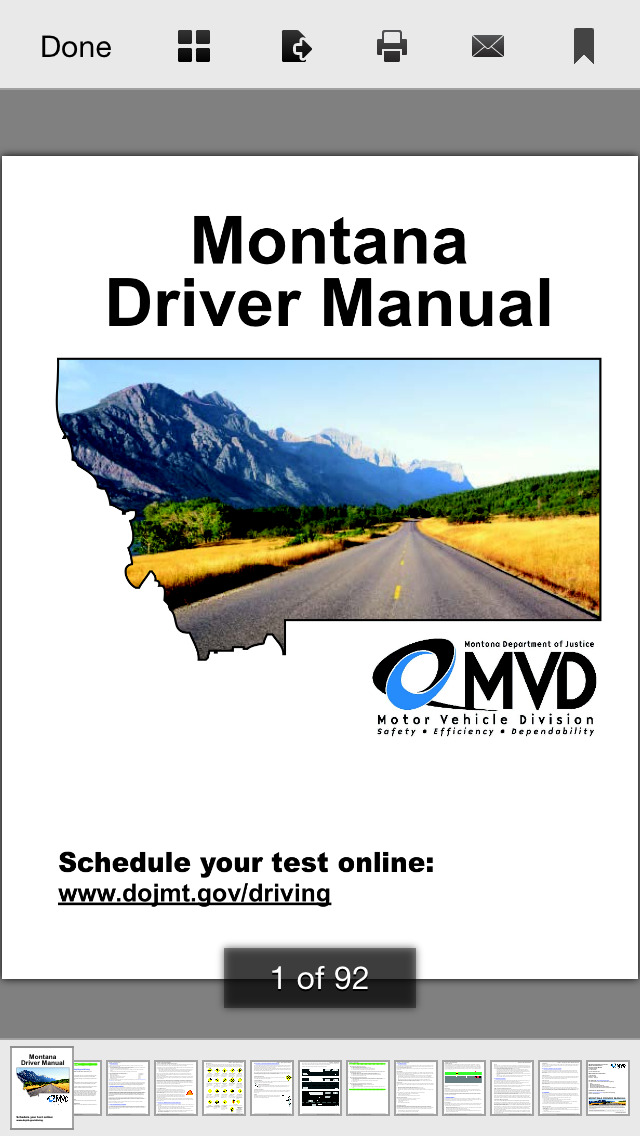 Montana DMV Test Prep screenshot 5