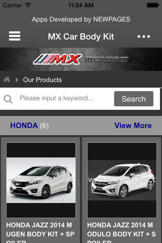 MX Car Body Kit - náhled