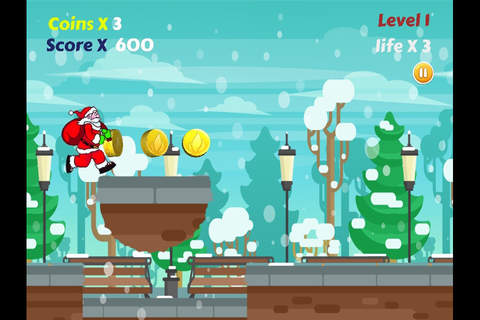 Santa Runner 2D - náhled