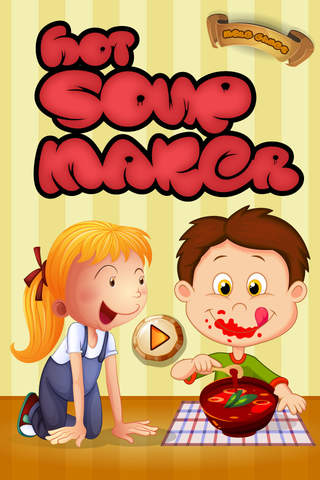 Hot Soup Maker - Crazy Chef with health food kitch - náhled