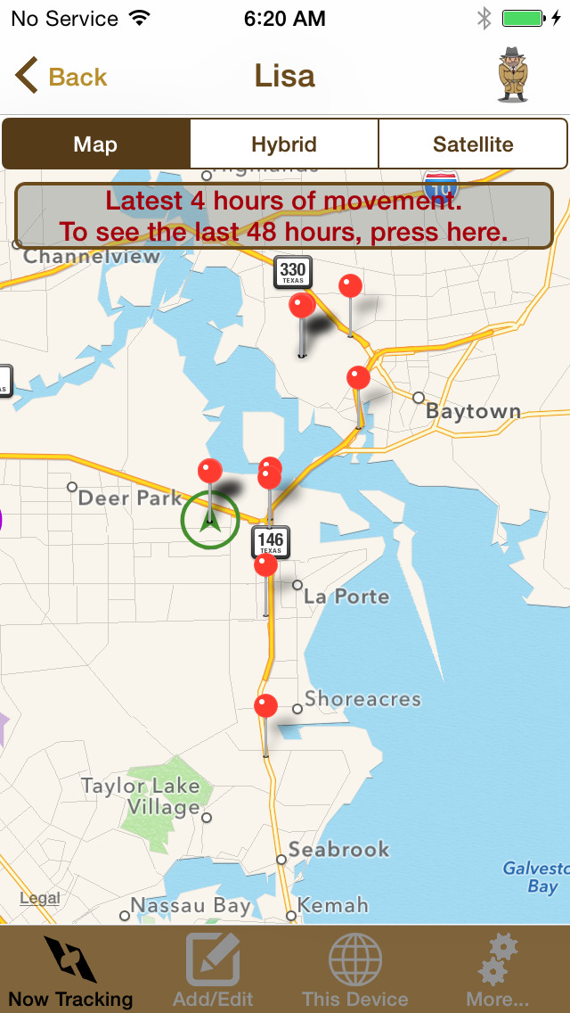 iCaughtU! iPhone GPS Tracker Pro Apps 148Apps