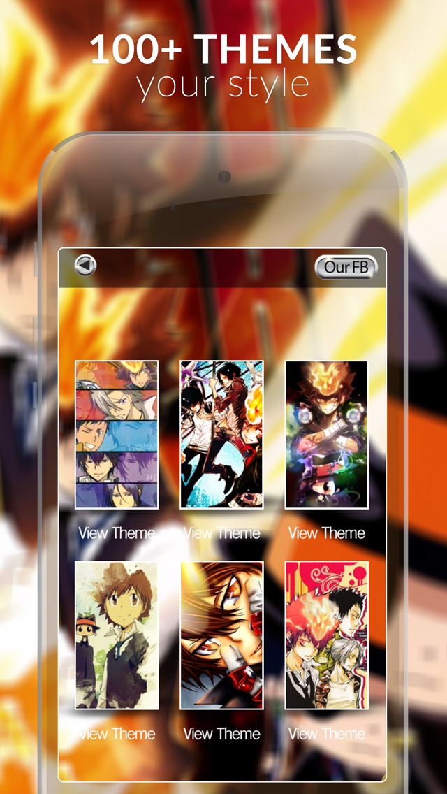Manga & Anime Gallery : HD Wallpaper Themes and Backgrounds For Katekyo Hitman Reborn! Style screenshot 2