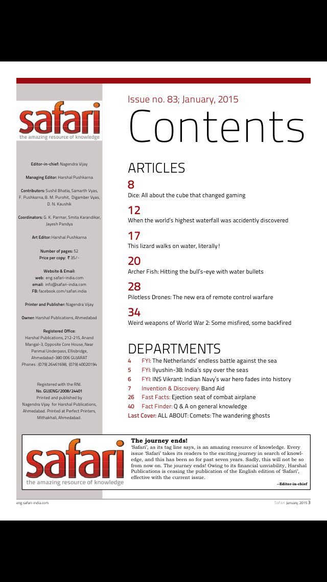 Safari magazine screenshot 3