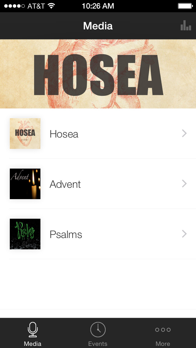 Mobile app for Westside Church screenshot 1