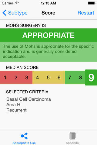 Mohs Surgery Appropriate Use Criteria - náhled