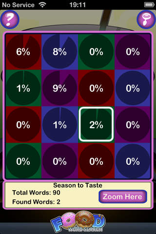 Epic Food Word Search - giant wordsearch puzzle (a - náhled