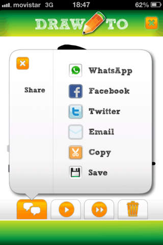 DrawTo - Send and receive drawings seeing as they  - náhled