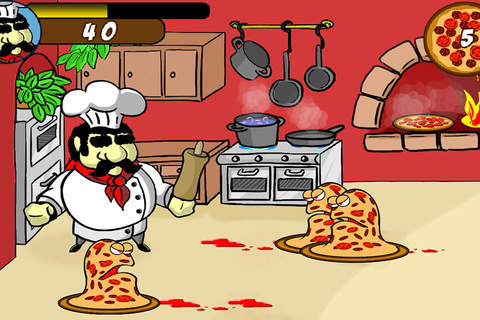 Chef Angry Pizza Hunter Kitchen - náhled