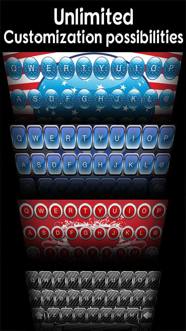 Keyboard Themes - Custom Themed Keyboards, Animated Keys & Fast Emoji Type screenshot 4