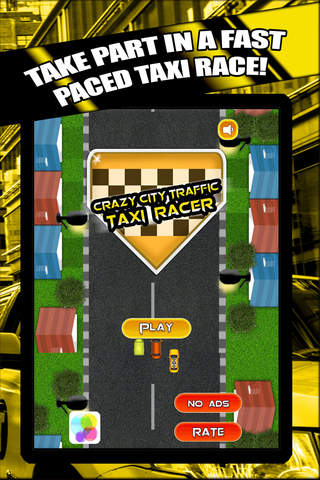 - A Crazy City Traffic Taxi Racer Game - náhled
