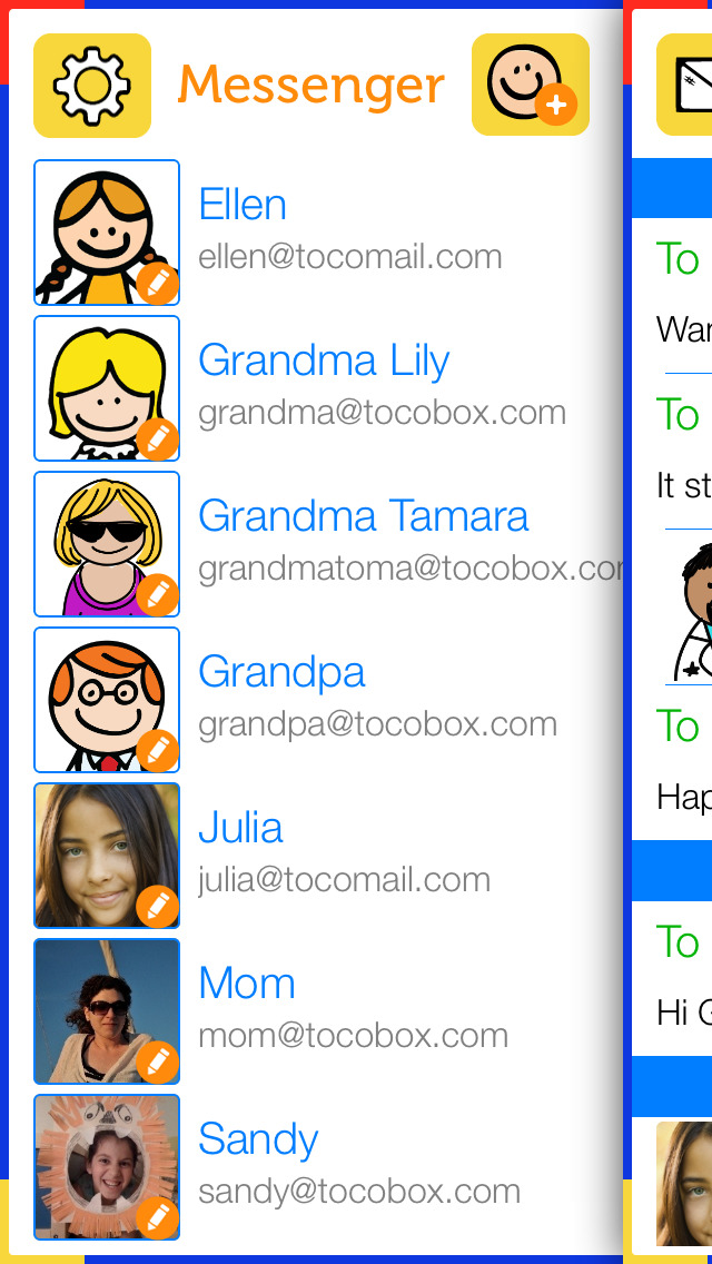 Tocomail - Email for Kids screenshot 4