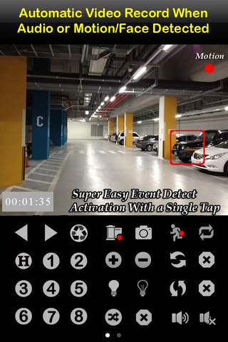 uPanasonicCam: Audio & Record - náhled