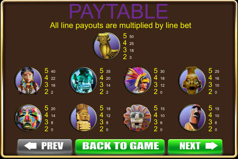 Slot - Maya's Fortune - náhled