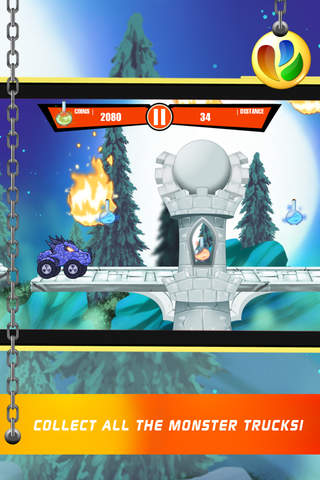 Fun Monster Truck Racing Game - náhled