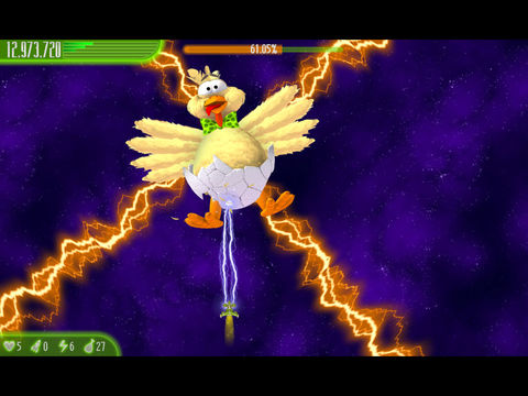 Chicken Invaders 4 Easter HD - náhled