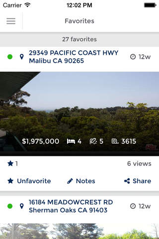 LA Real Estate App - náhled
