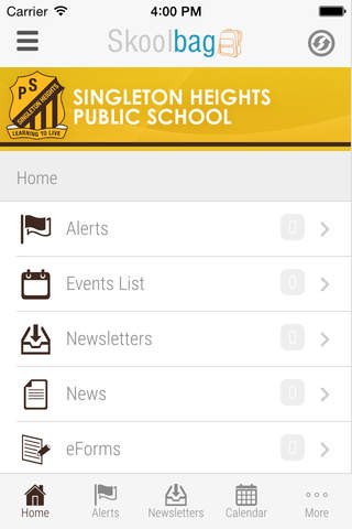 Singleton Heights Public School - Skoolbag - náhled