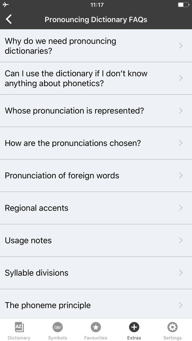 English Pronouncing Dictionary screenshot 3