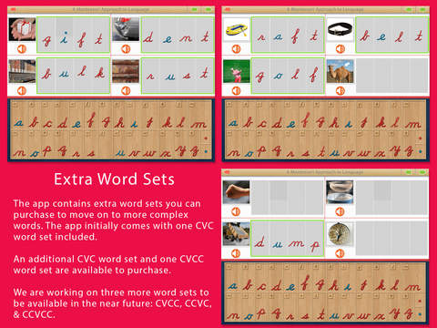 The Cursive Movable Alphabet - Montessori Language - náhled