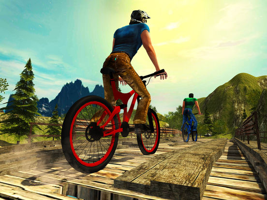 App Shopper: Crazy Off road Mountain Bicycle Rider Simulator 3D (Games)