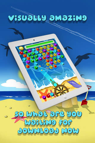 Bubble Popper Beach Blaster: A Shooter Puzzle - náhled