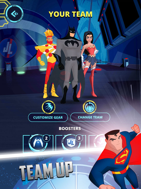 Justice League Action Run screenshot 9
