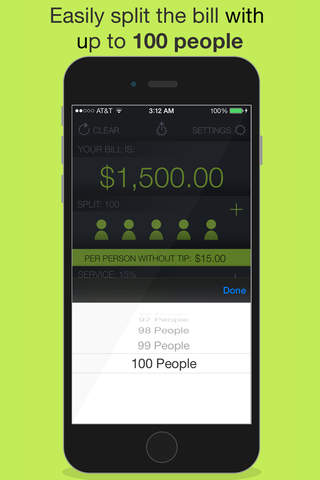 Tip Calculator - Tap Tip Free with Fast Bill Split - náhled