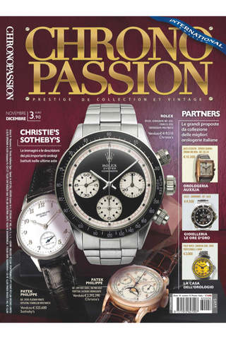 CHRONO PASSION (RIVISTA LEADER DEDICATA AL MONDO D - náhled
