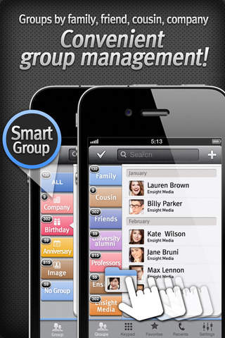 iGroup Contacts+Speed dial - náhled