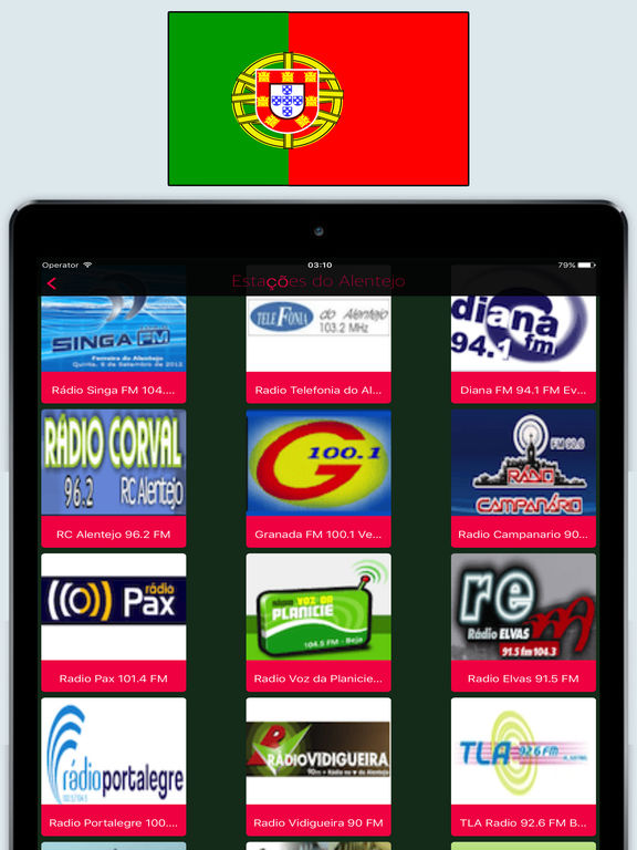 Radios Portugal FM / Radio Stations Online Live Apps 148Apps