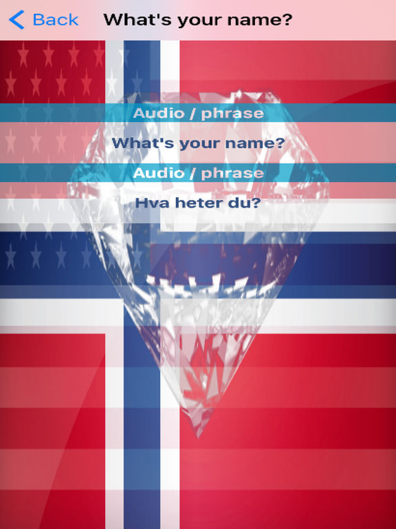 Norwegian Phrases Diamond 4K Edition screenshot 6