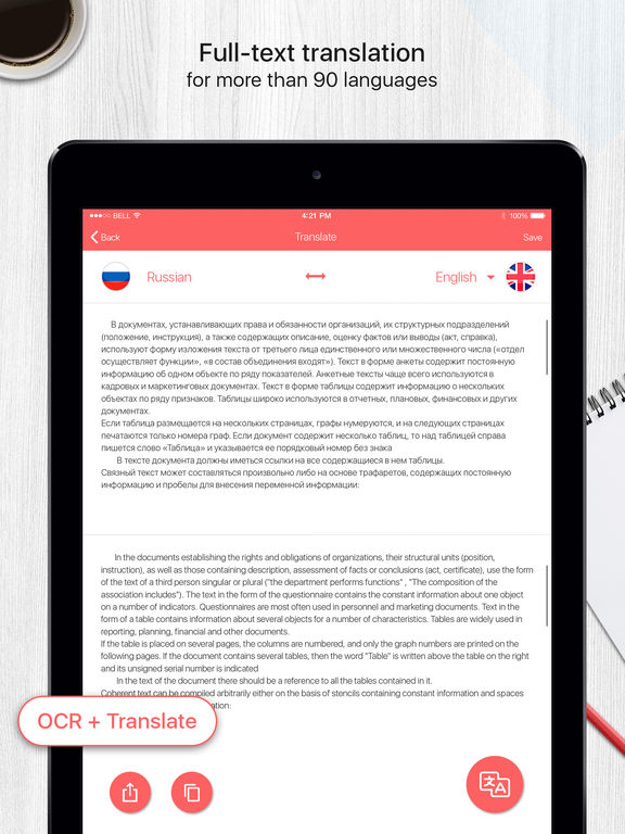 Scan & Translate Pro image scanner & translator Apps 148Apps