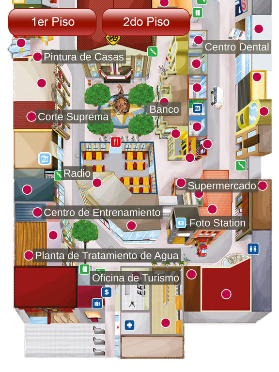 kidzania mapa Mapa de Kidzania (iPad) reviews at iPad Quality Index