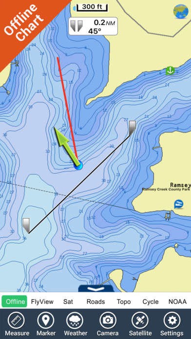 App Shopper: Lake Norman North Carolina GPS fishing charts (Navigation)