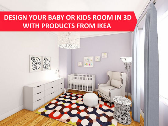 3D Baby & Kids Room for IKEA: Interior Design screenshot 2