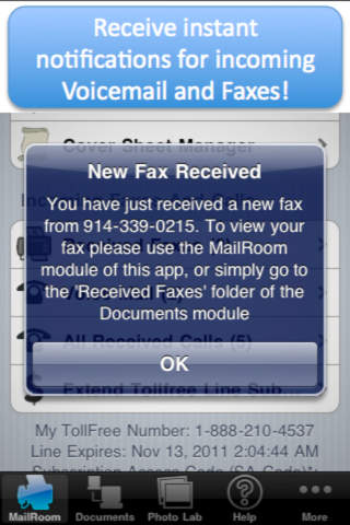 My Toll Free Number - with VoiceMail and Fax - náhled