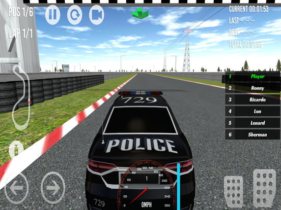Police Car Driving & Racing Simulator 2017 screenshot 6