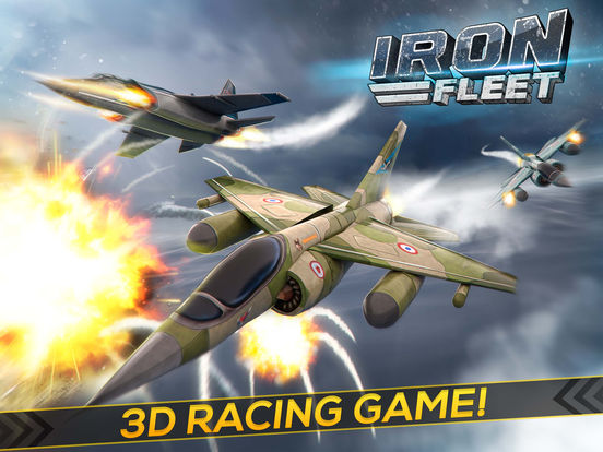 App Shopper: Iron Fleet Free: Air Force Jet Fighter Plane Game (Games)