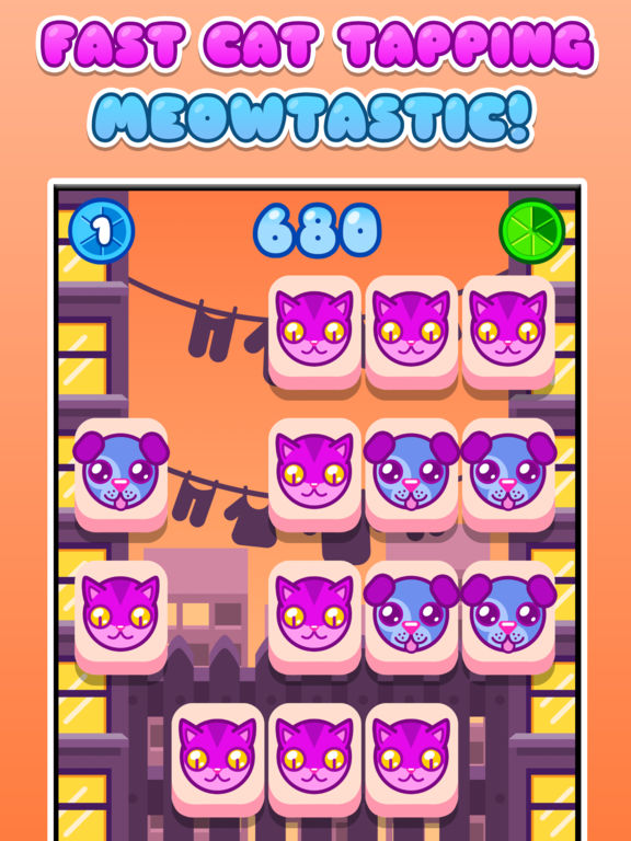 Meow Tap - Cat Tile Fast Card Game screenshot 4
