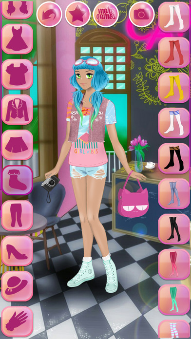 App Shopper: Cute Anime Dress Up - games for girls (Games)