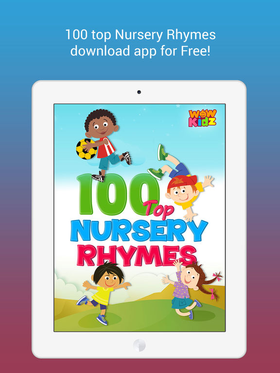 App Shopper: 100 Top Nursery Rhymes (Education)