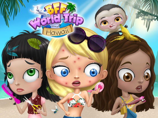 BFF World Trip Hawaii - No Ads screenshot 6