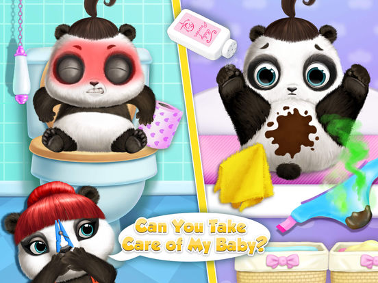 Panda Lu Baby Bear Care 2 - No Ads screenshot 8