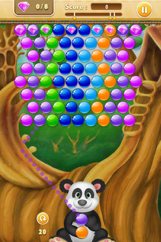 Panda Bubble Puzzle - Ball Pop Shooter Snoopy Pand - náhled