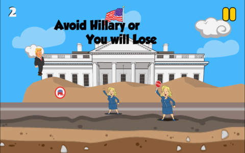 Trump Vs Hillary Presidential Election Journey - náhled
