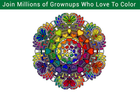 Coloring Book Art: Stress Relief Coloring Book for - náhled
