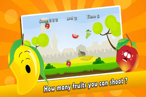 Fruit Shooting Blast - Fun Easy Apple Fruits Shoot - náhled